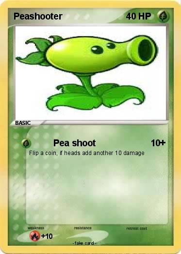 Pokemon Peashooter