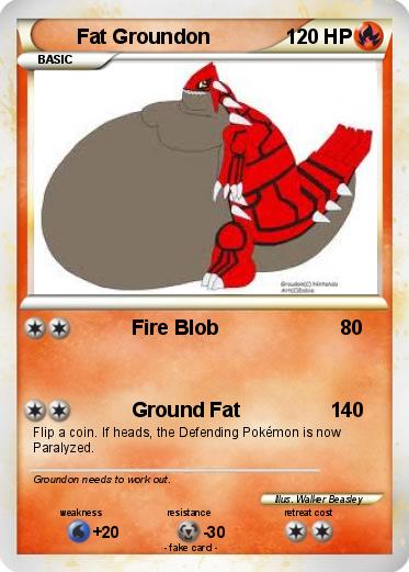 Pokemon Fat Groundon