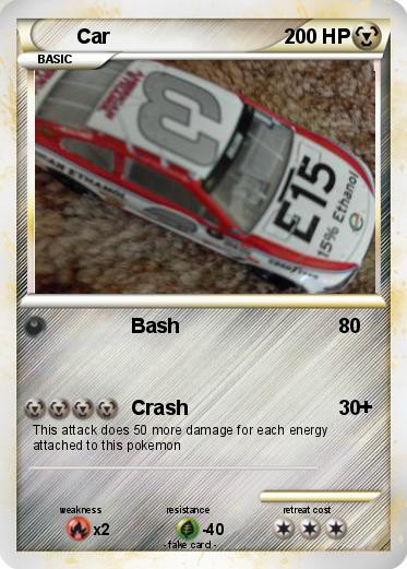 Pokemon Car