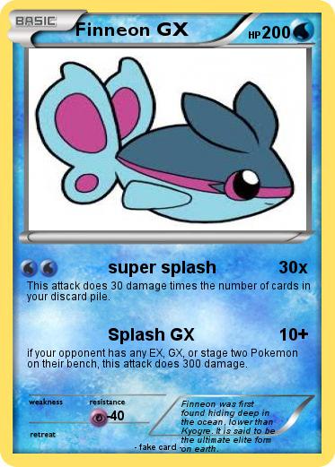 Pokemon Finneon GX