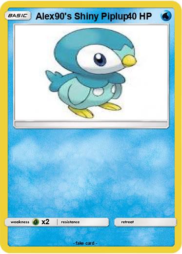 Pokemon Alex90's Shiny Piplup