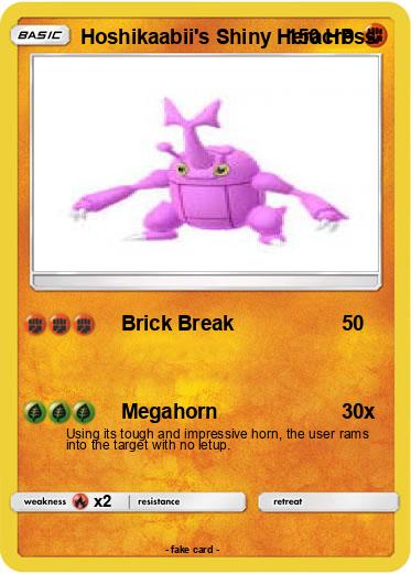 Pokemon Hoshikaabii's Shiny Heracross