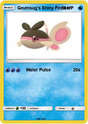 Pokemon Geumsug's Shiny Finneon