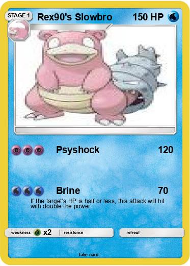 Pokemon Rex90's Slowbro