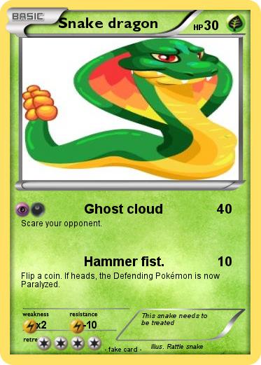 Pokemon Snake dragon