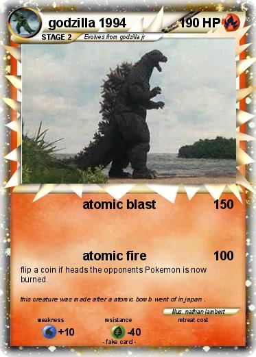 Pokemon godzilla 1994