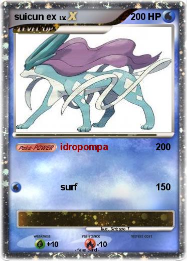 Pokemon suicun ex