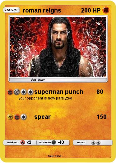 Pokemon roman reigns