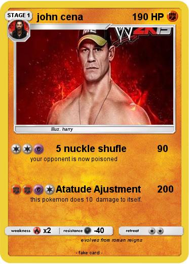 Pokemon john cena