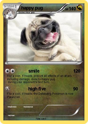 Pokemon happy pug