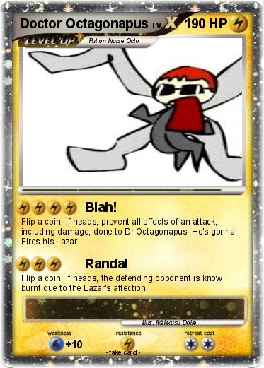 Pokemon Doctor Octagonapus