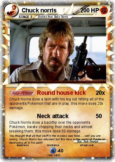 Pokemon Chuck norris