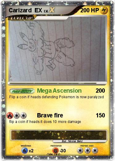 Pokemon Carizard  EX
