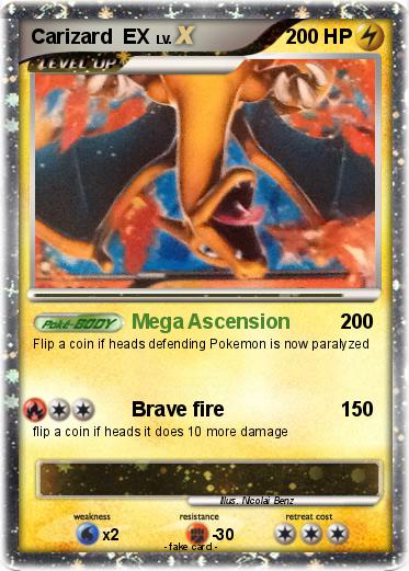 Pokemon Carizard  EX