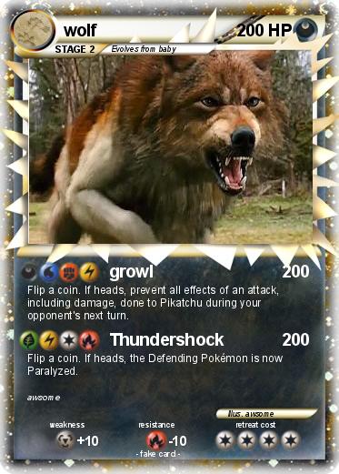 Pokemon wolf