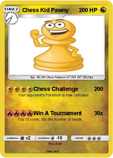 Pokemon Chess Kid Pawny