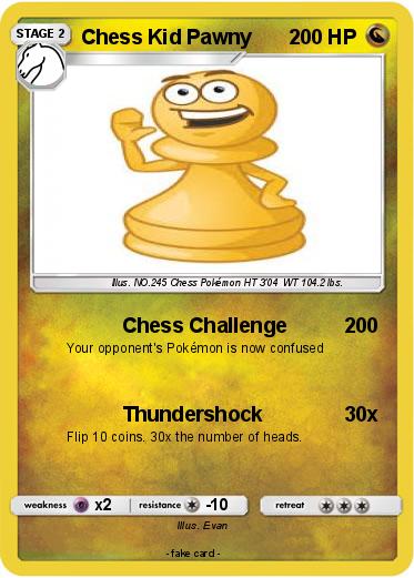 Pokemon Chess Kid Pawny