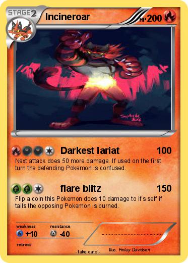 Pokemon Incineroar