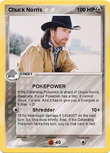 Pokemon Chuck Norris