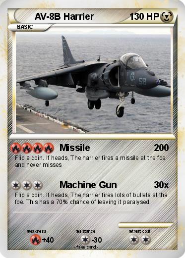 Pokemon AV-8B Harrier