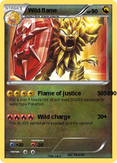Pokemon Wild flame