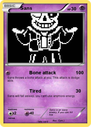 Pokemon Sans