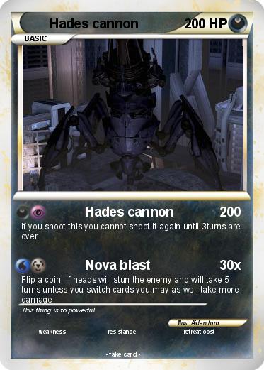 Pokemon Hades cannon