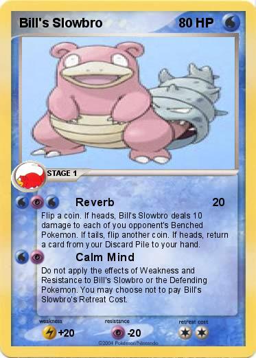 Pokemon Bill's Slowbro