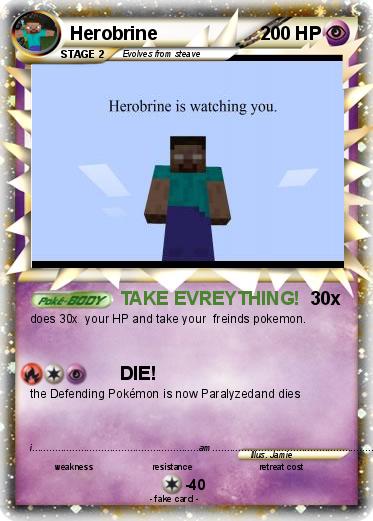 Pokemon Herobrine
