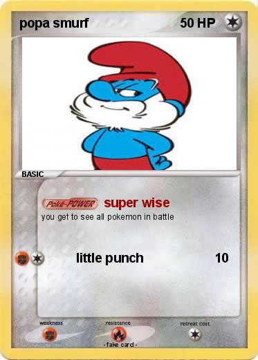 Pokemon popa smurf