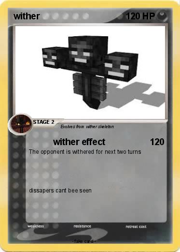 Pokemon wither