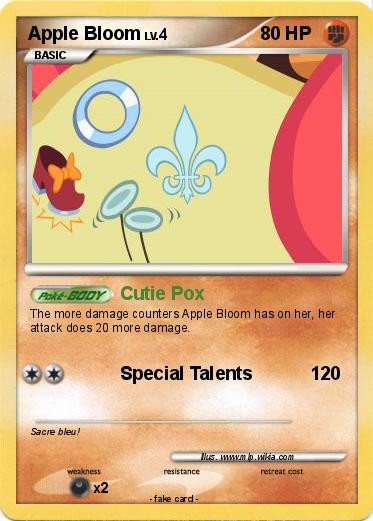 Pokemon Apple Bloom