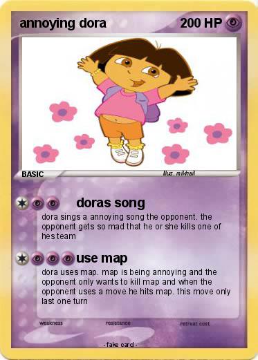 Pokemon annoying dora