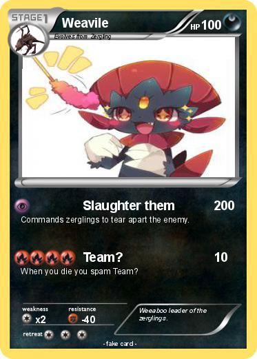 Pokemon Weavile