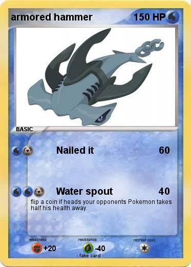 Pokemon armored hammer