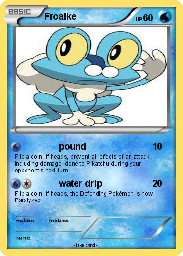 Pokemon Froaike