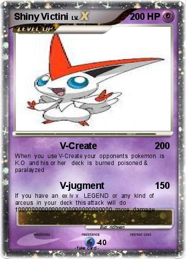 Pokemon Shiny Victini