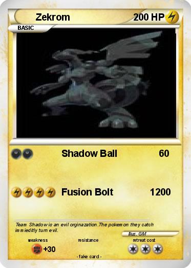 Pokemon Zekrom