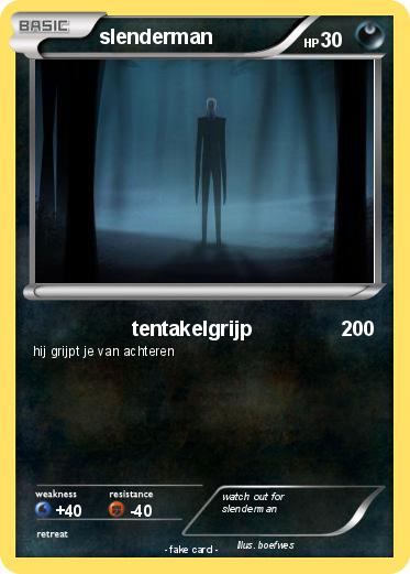 Pokemon slenderman