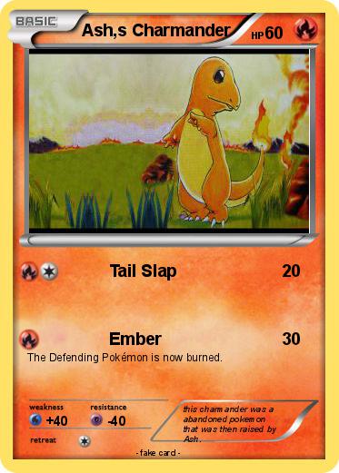 Pokemon Ash,s Charmander
