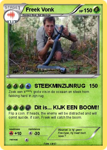 Pokemon Freek Vonk