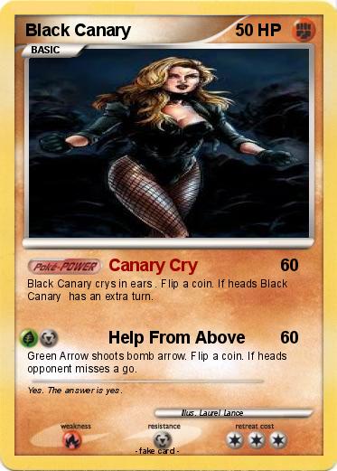 Pokemon Black Canary