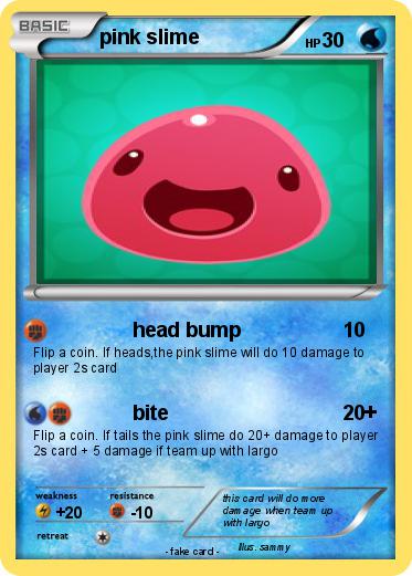 Pokemon pink slime