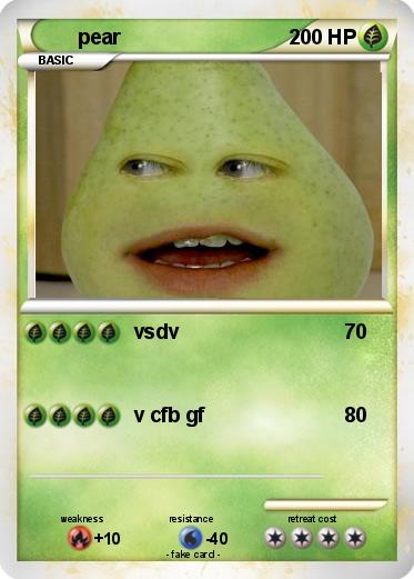 Pokemon pear
