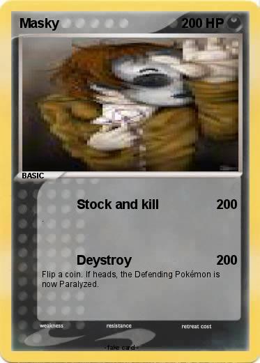 Pokemon Masky