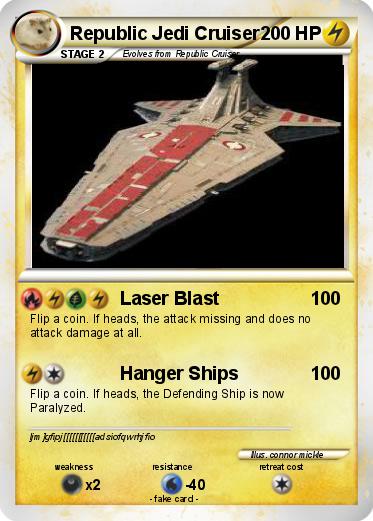 Pokemon Republic Jedi Cruiser