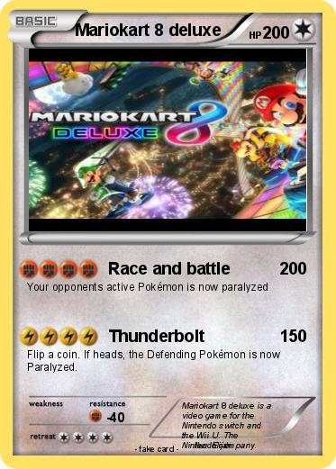 Pokemon Mariokart 8 deluxe