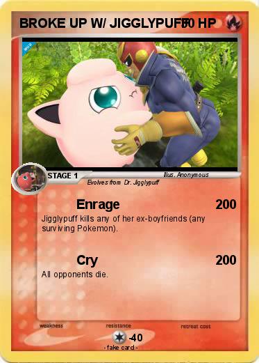 Pokemon BROKE UP W/ JIGGLYPUFF