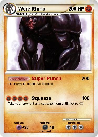 Pokemon Were Rhino