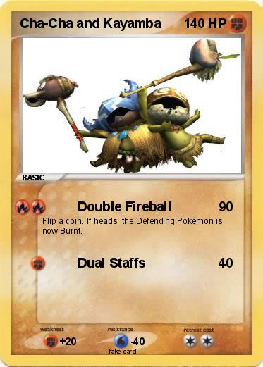 Pokemon Cha-Cha and Kayamba